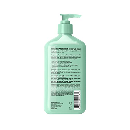 Hempz Body Lotion shea butter cream close-up reveals rich moisture
