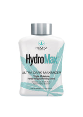 Hempz Hydromax Maximizer bottle-front showcases long-lasting tanning color.