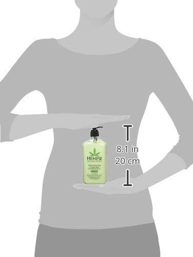 Hempz non-greasy-texture-swatch demonstrates quick absorption without greasy residue.