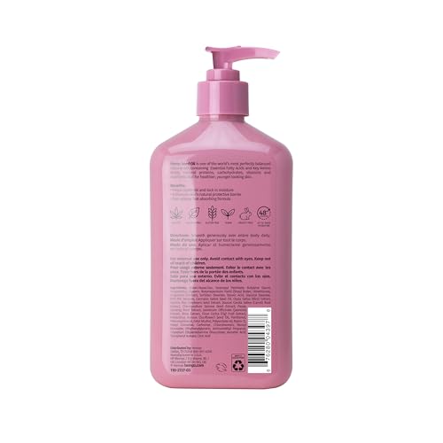 Hempz Sweet Jasmine & Rose lotion application demonstrates lightweight hydration