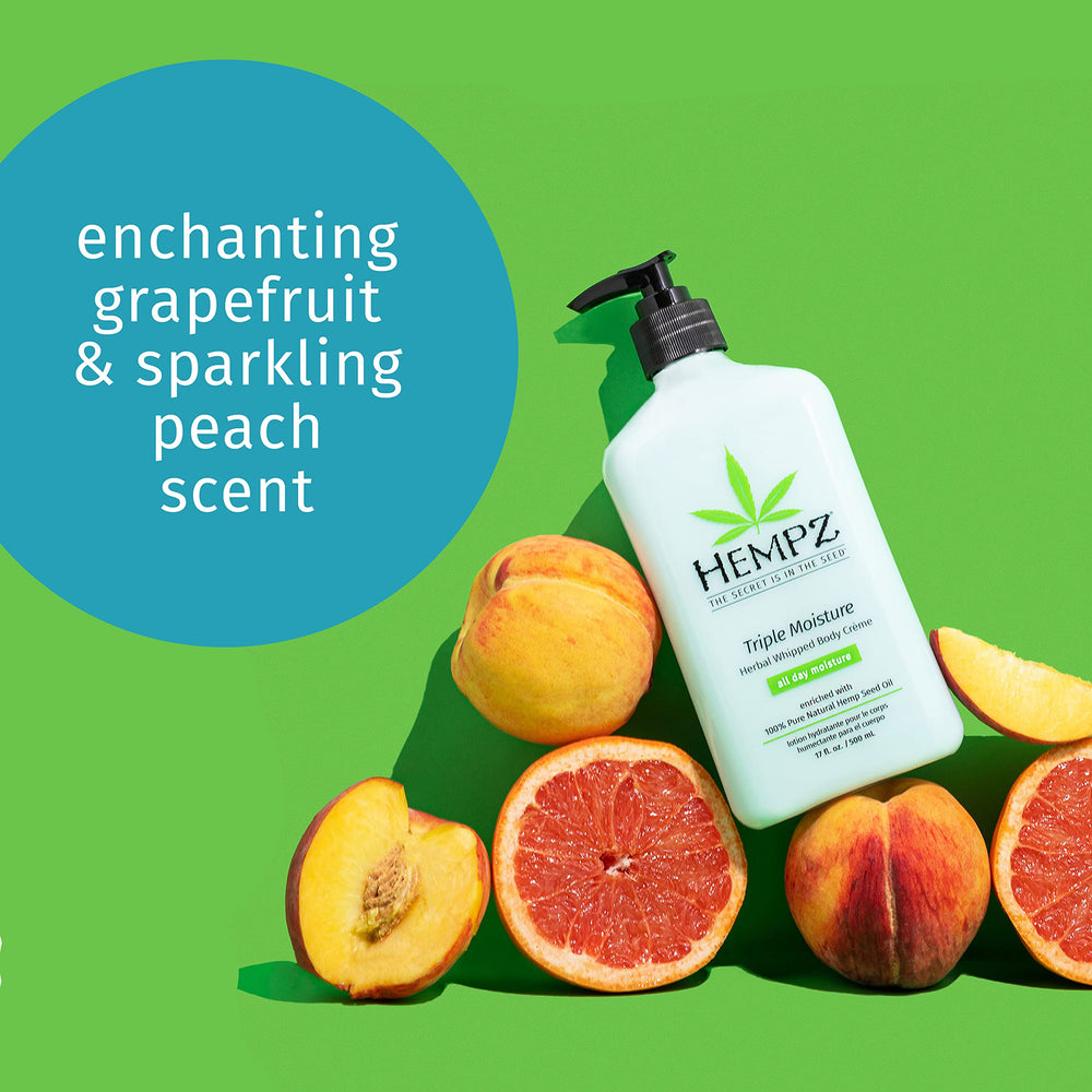 Yangu oil section emphasizing deep hydration in Hempz formula
