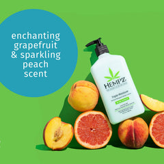 Yangu oil section emphasizing deep hydration in Hempz formula