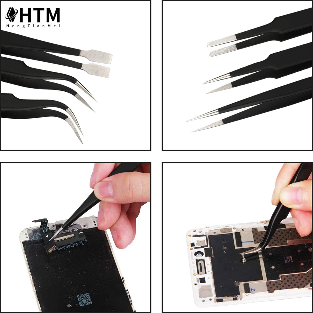 HengTianMei storage case keeps all tweezers organized and clean