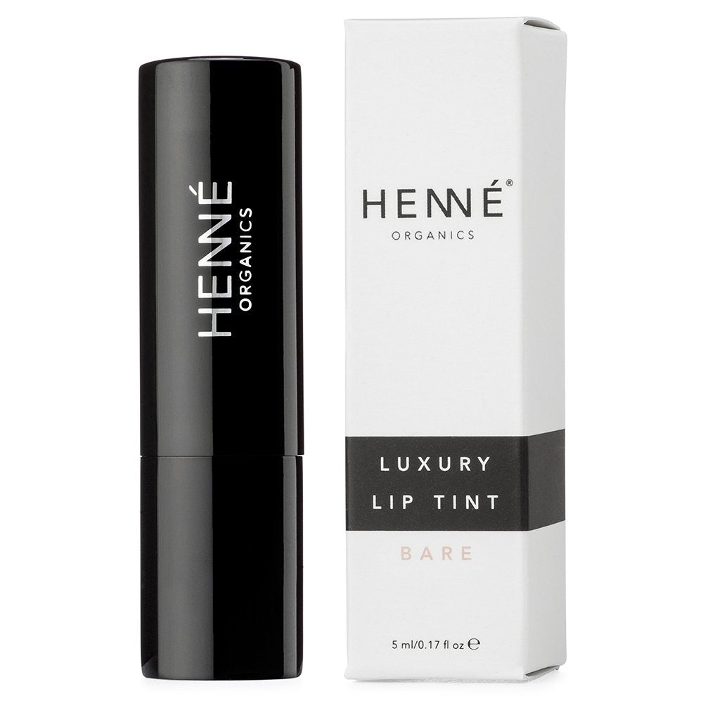 Henné Organics Bare Pink Nude swatches reveal natural, buildable color.