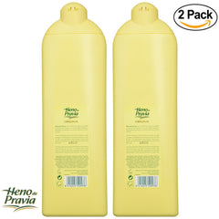 Heno de Pravia original packaging highlights generous 22.5 oz size for value.