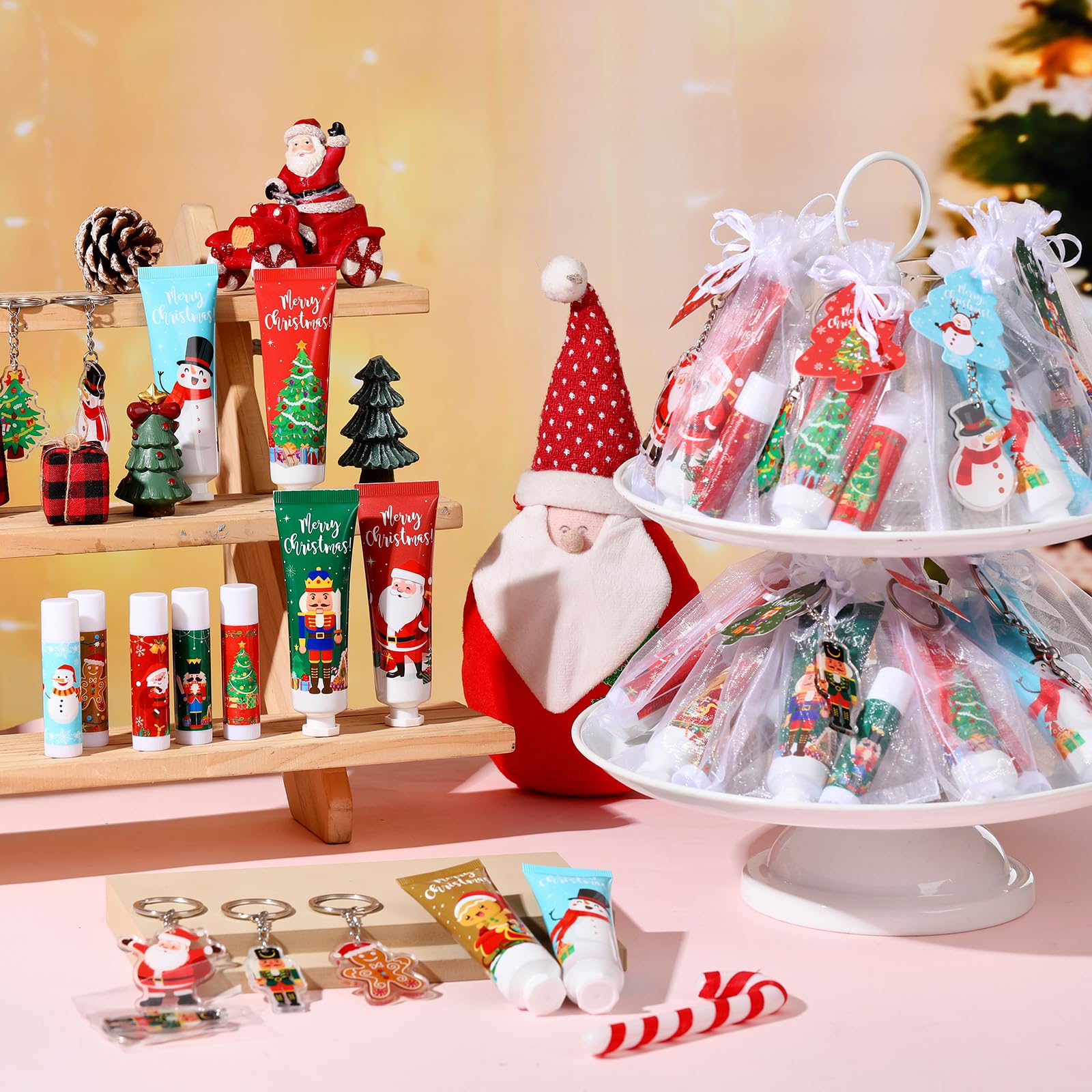 Henoyso gift set wrap emphasizes complete holiday gift presentation.