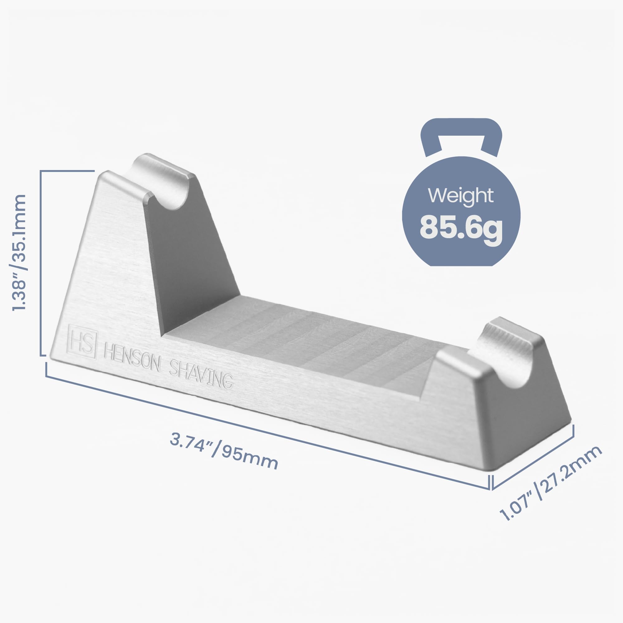 Henson Razor Stand Ti22 compatibility showcasing secure display