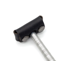 Henson Shaving Razor Leather Head Cover gift-ready presentation highlights stylish grooming protection.