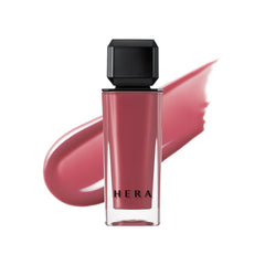 HERA Sensual Nude Lip Gloss Cherish bottle closeup showcasing long-lasting moisture and shine.