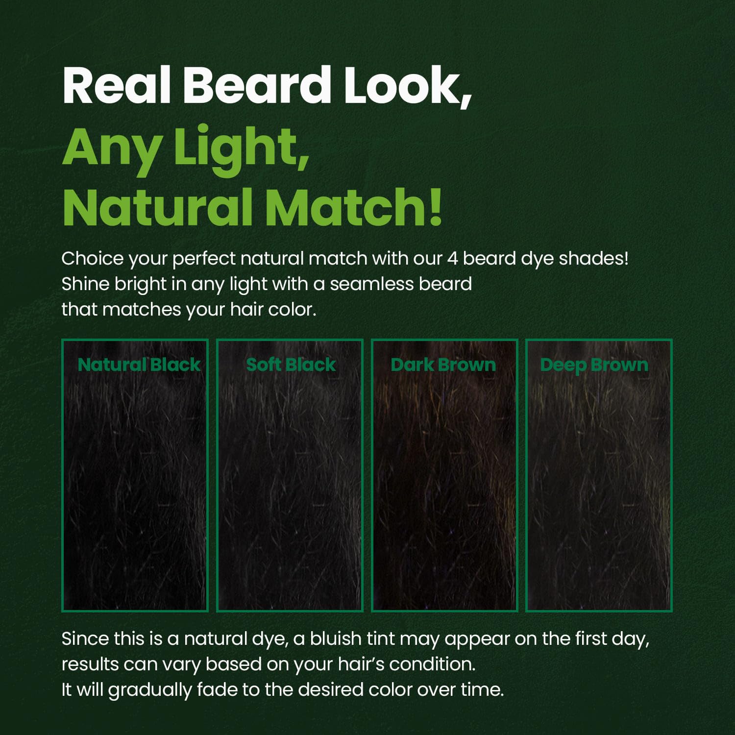 Herb Speedy before-after-deep-brown beard transformation visual inspiration.
