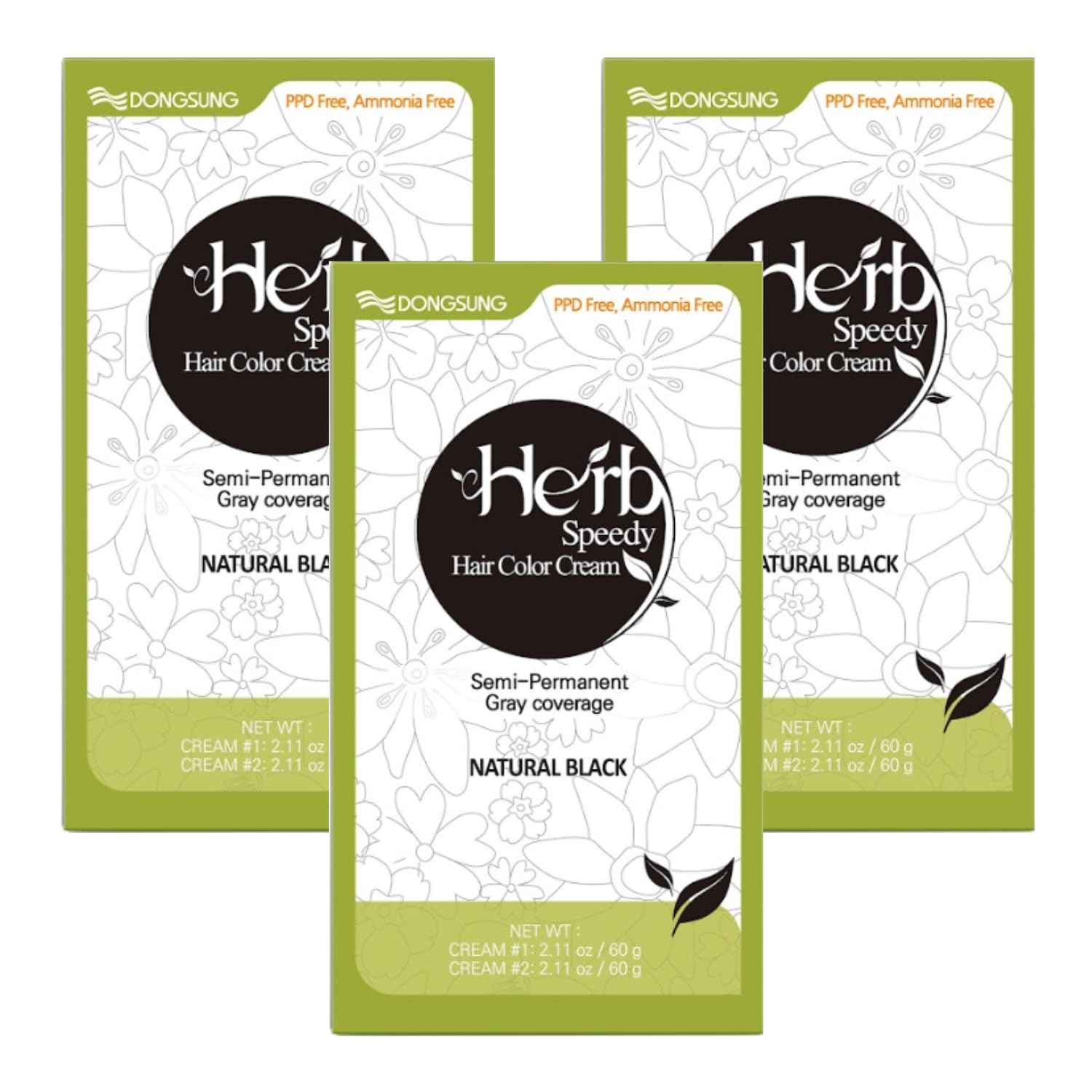 Herb Speedy Color Cream: pack de 3, aplicación rápida y uniforme