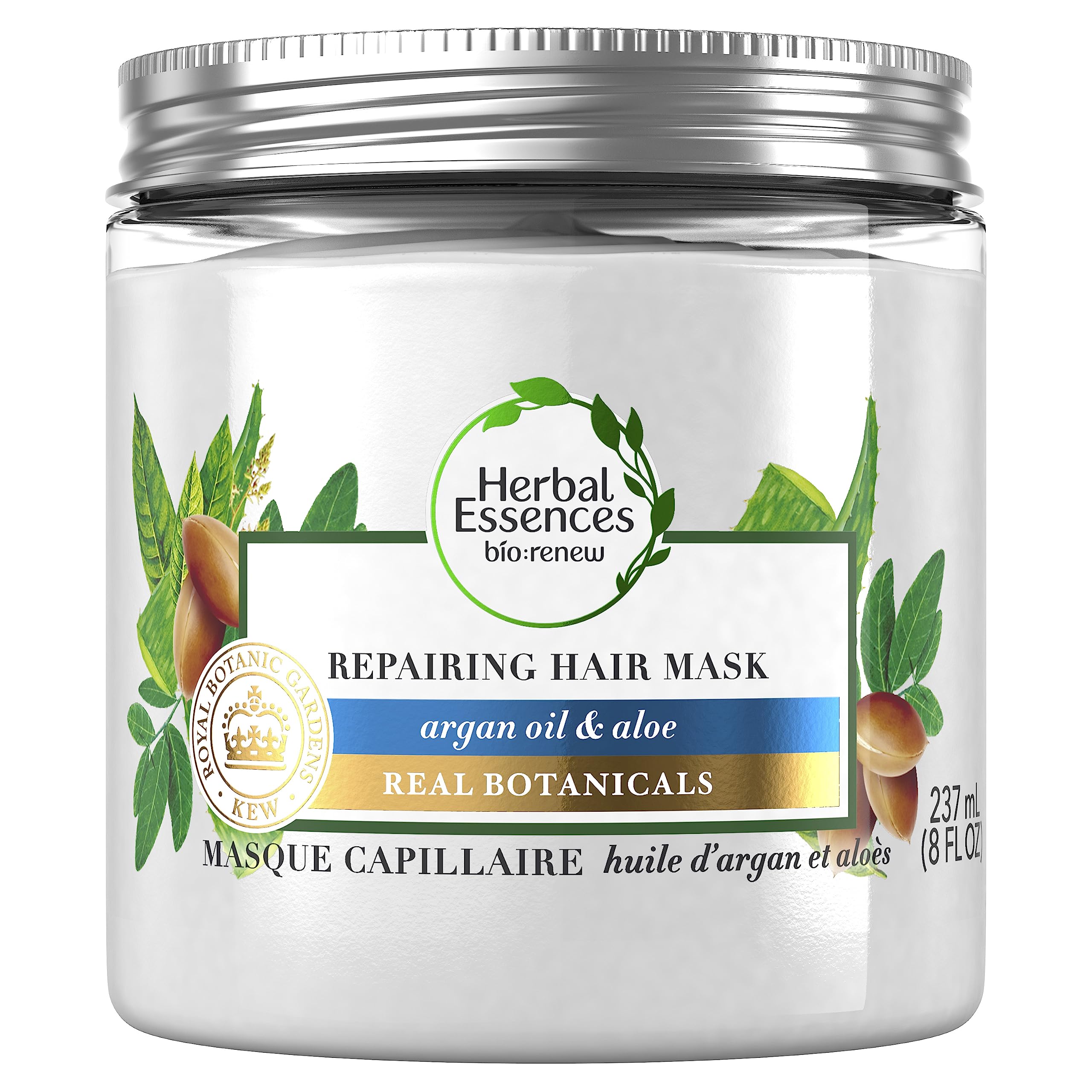 Herbal Essences bio:renew mask fragrance layers orange florals coconut for a sensory shower.