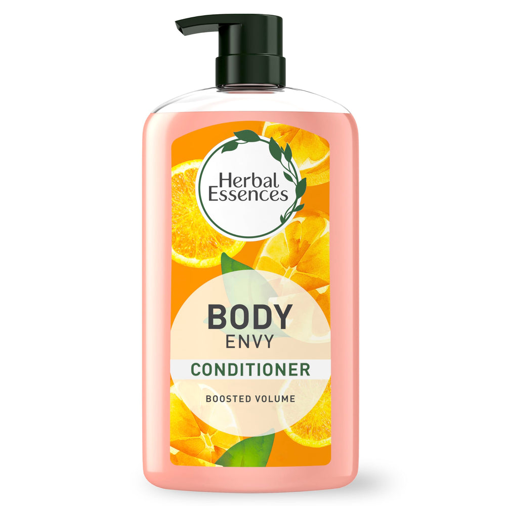 Herbal Essences Body Envy conditioner bottle boosts light volume for fine hair