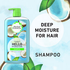 Herbal Essences Coconut fragrance closeup highlights tropical scent enhancing your wash.