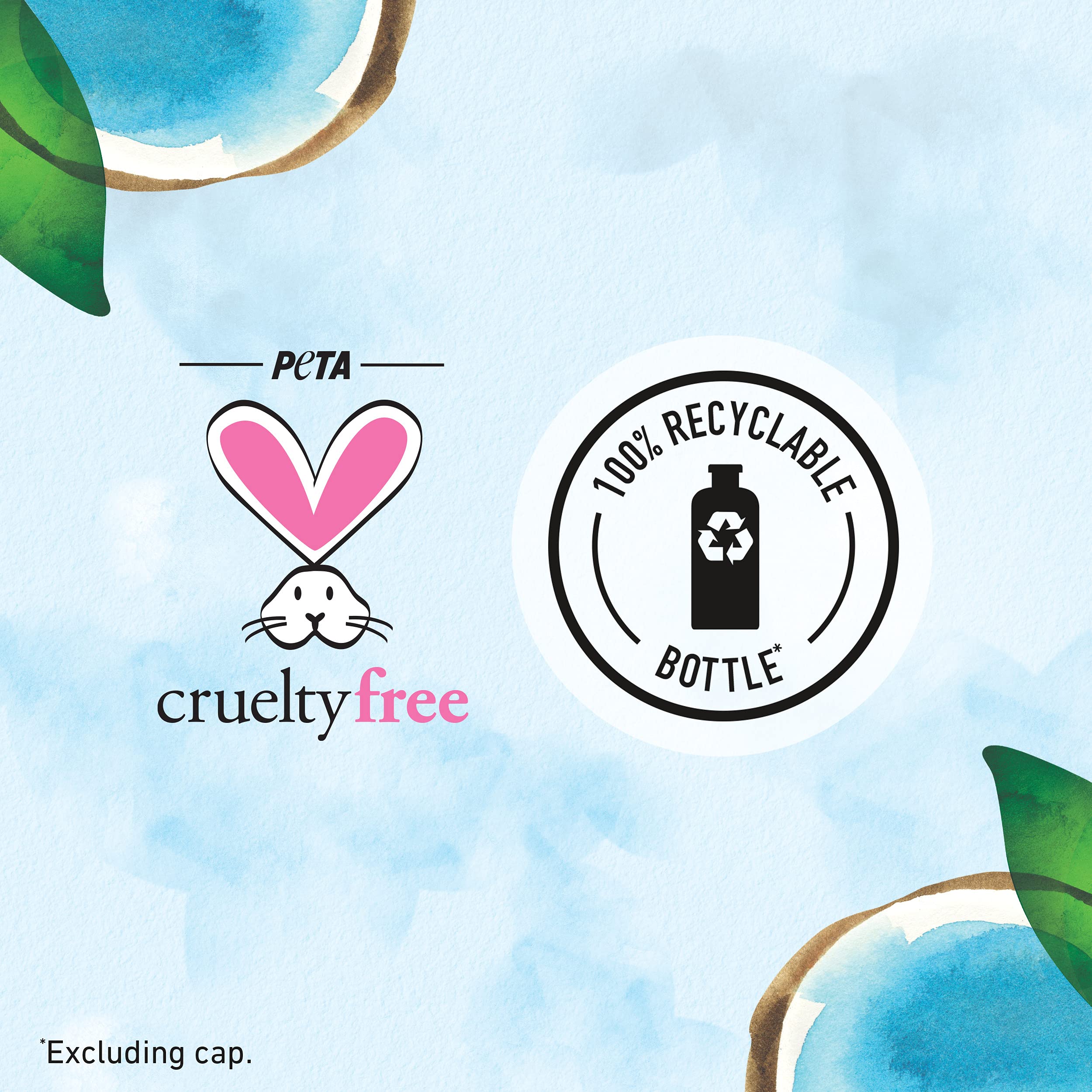 Herbal Essences cruelty-free logo signals PETA-certified, ethically produced care.
