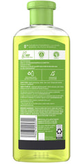 Herbal Essences Tea-Lightfully Clean Shampoo foam demonstrates lightweight daily-use lather that won't weigh hair down.