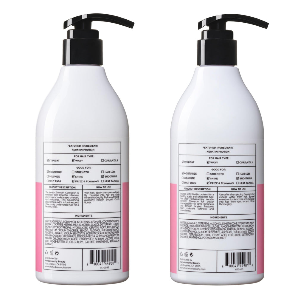 Herbalosophy Detangling-ready routine image suggests soft, manageable hair after use.
