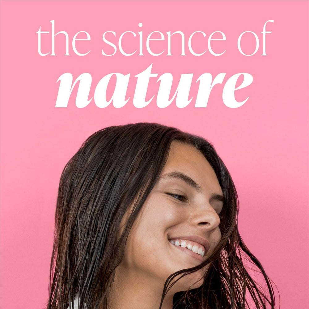 Herbalosophy pH-Balanced care diagram communicates scalp-friendly balance.