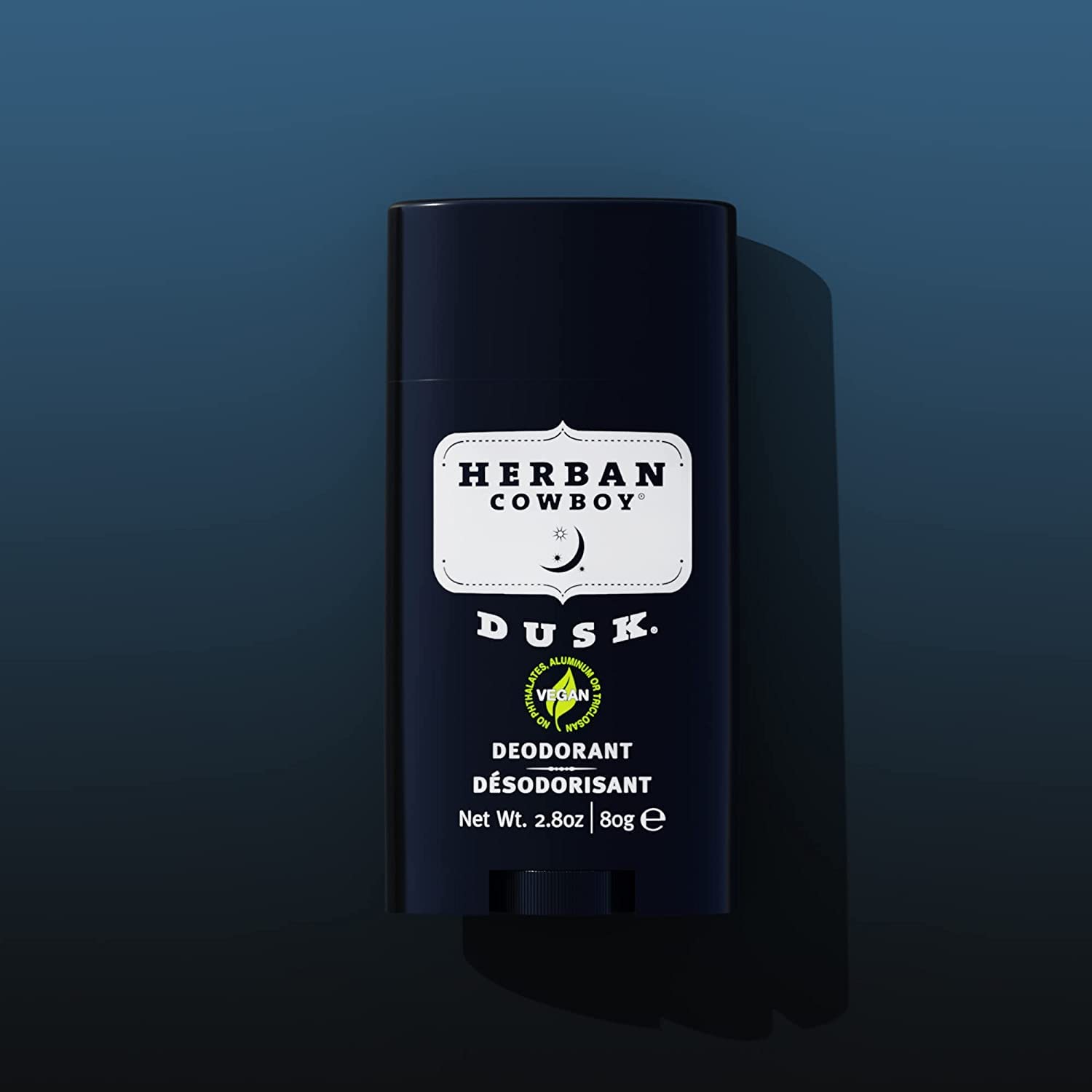 Herban Cowboy DUSK scent notes highlight sandalwood and sage with cedar leaf