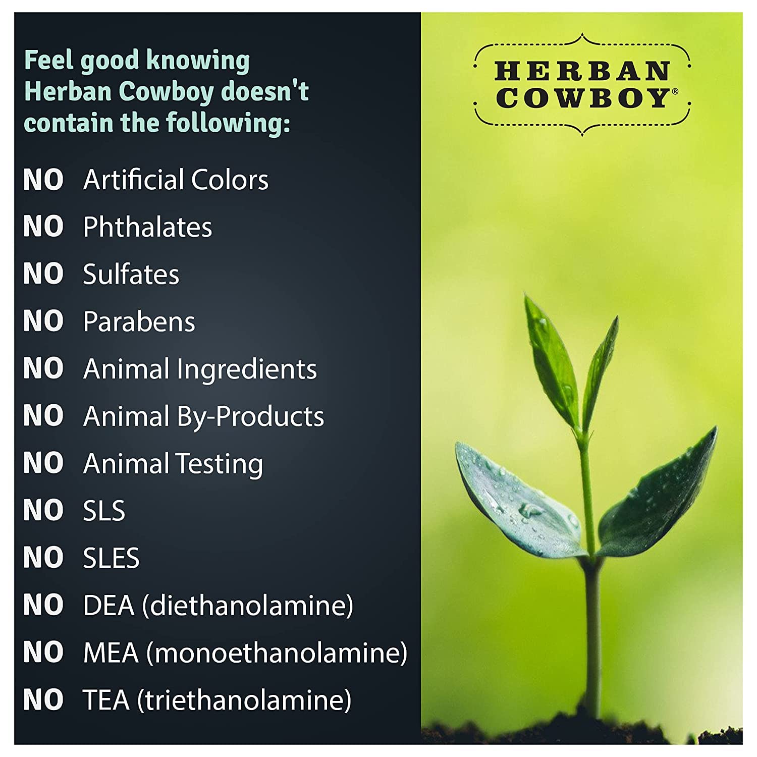 Herban Cowboy Forest Deodorant for daily commute use and odor control.