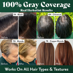 Herbatint ammonia-free dye cream texture signals gentle, fragrance-free formula for sensitive skin use