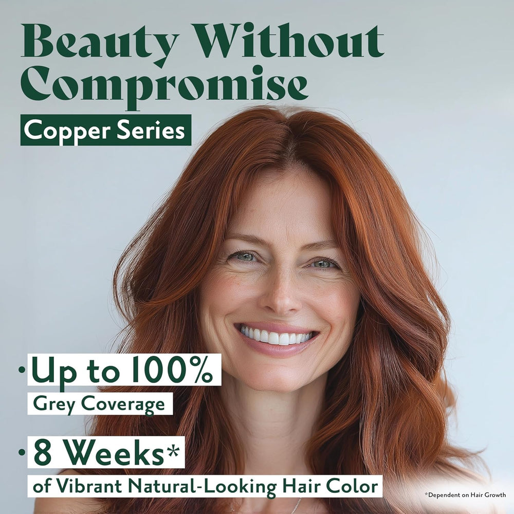 Herbatint ammonia-free formula eco-pack stresses gentle, ammonia-free hair dye experience.
