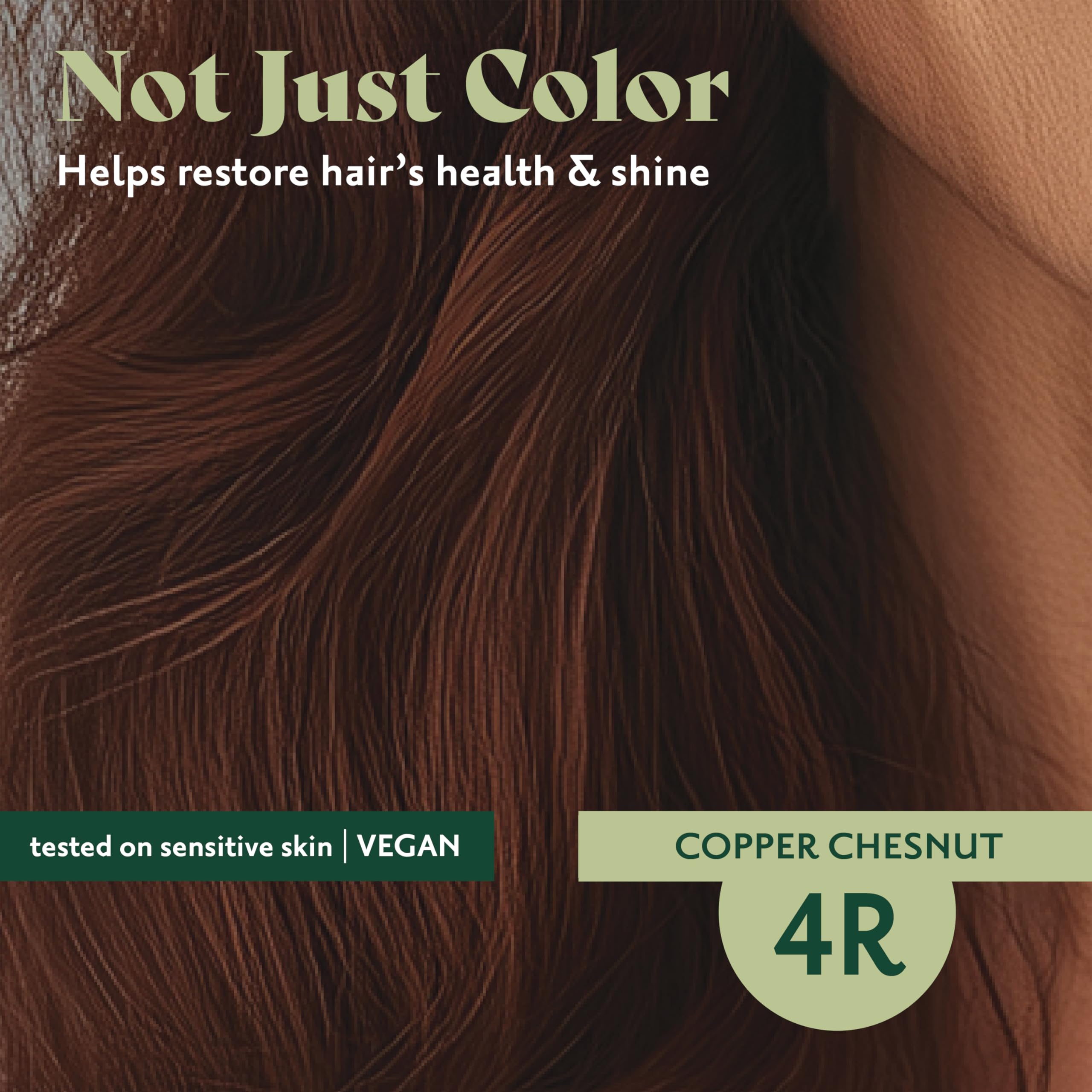 Herbatint coverage-before-after showing 28 shade options for gray tones