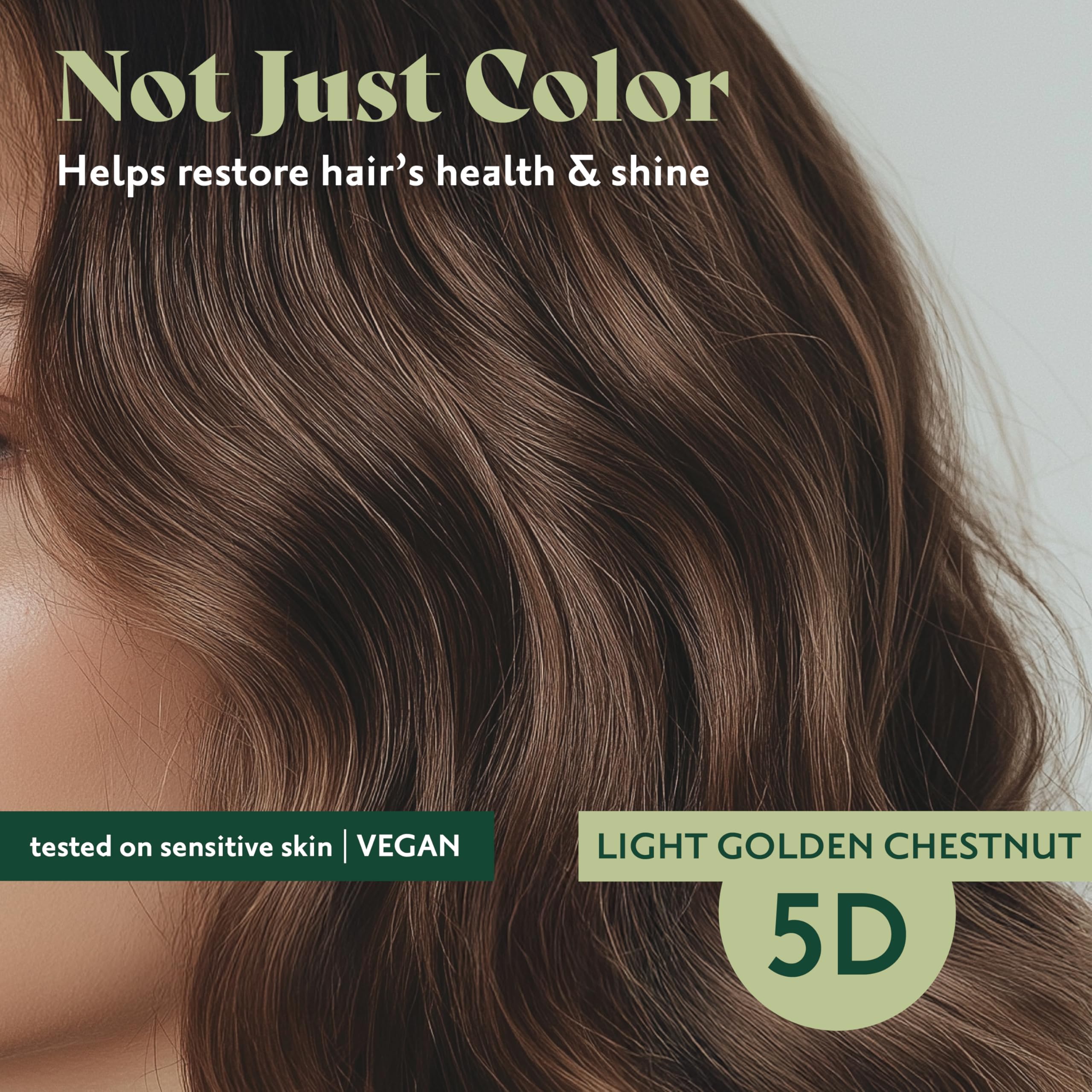 Herbatint at-home result showing natural-looking long-lasting color