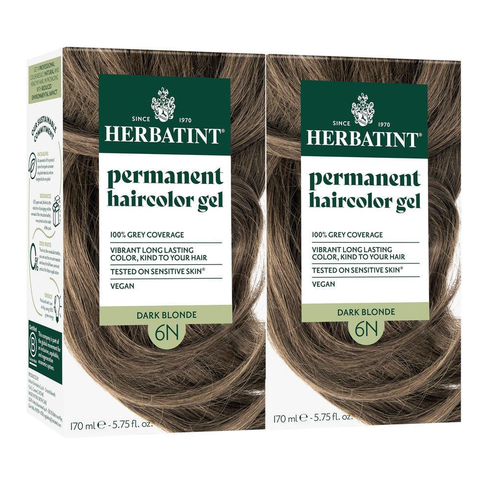 Herbatint Permanent Hair Dye packaging highlights eco-friendly design and value.