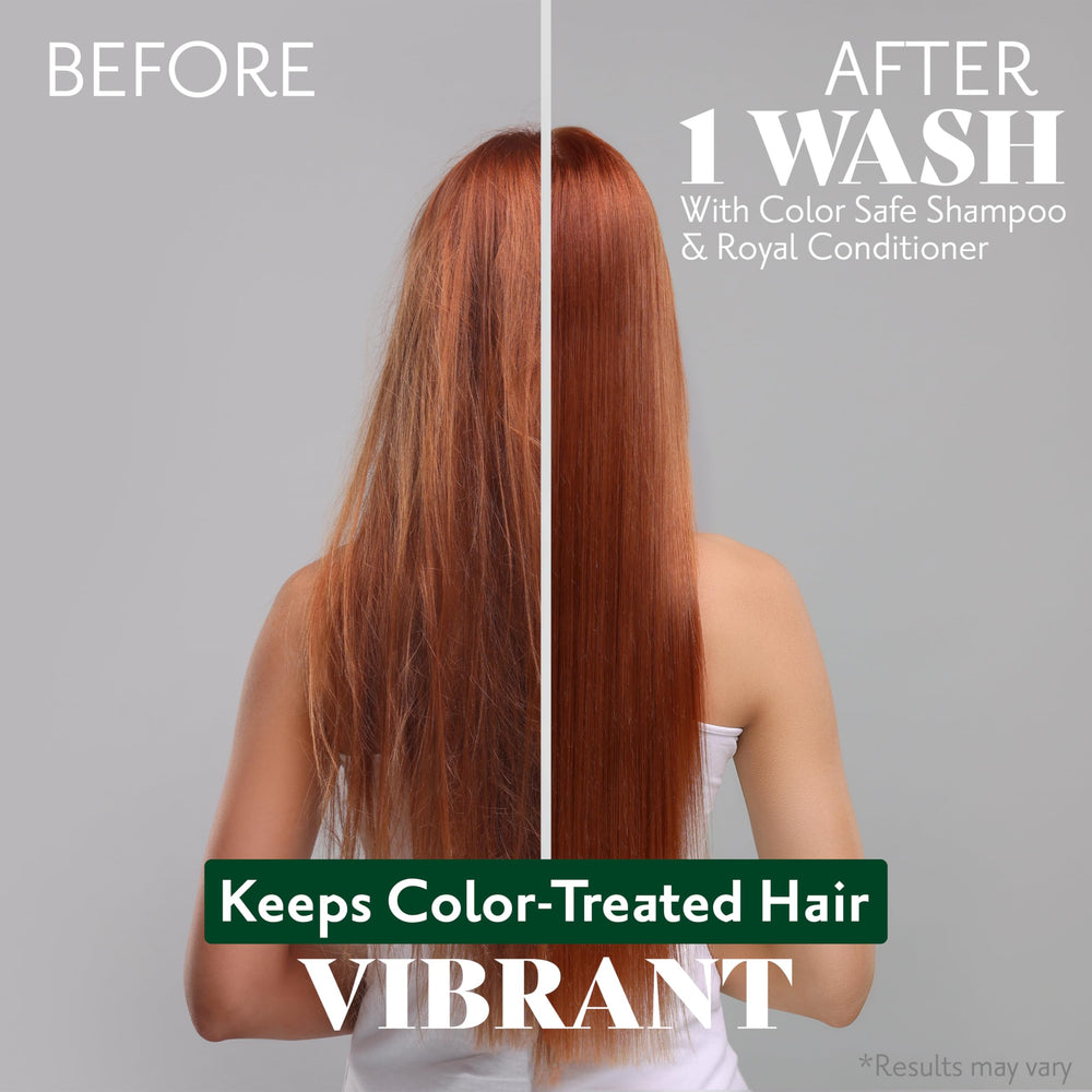 Herbatint Royal Conditioner hair-after-use reveals softness and shine.