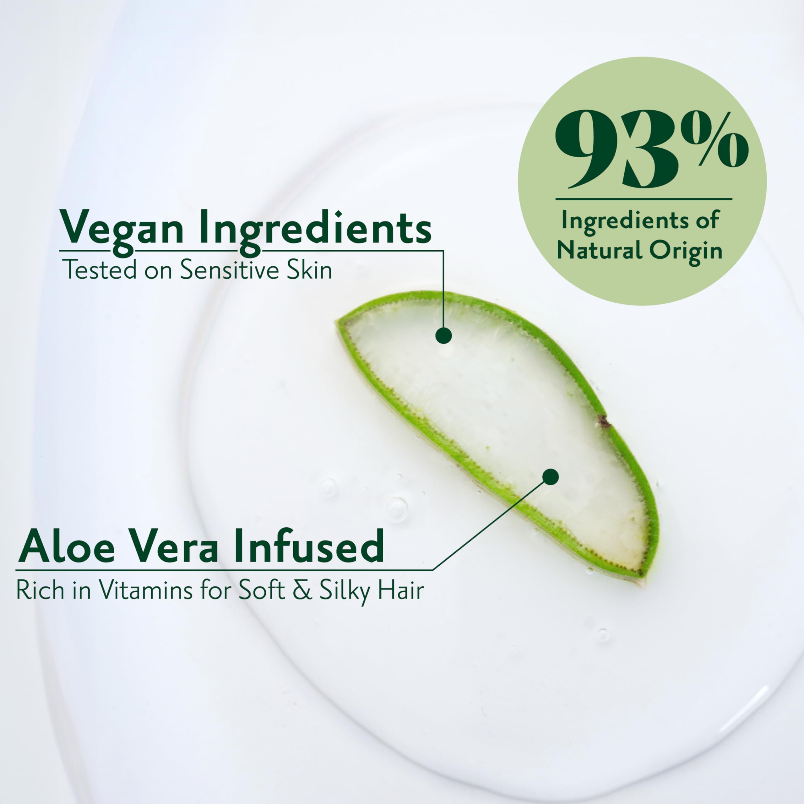 Herbatint scalp care with aloe vera indicates moisture balance.