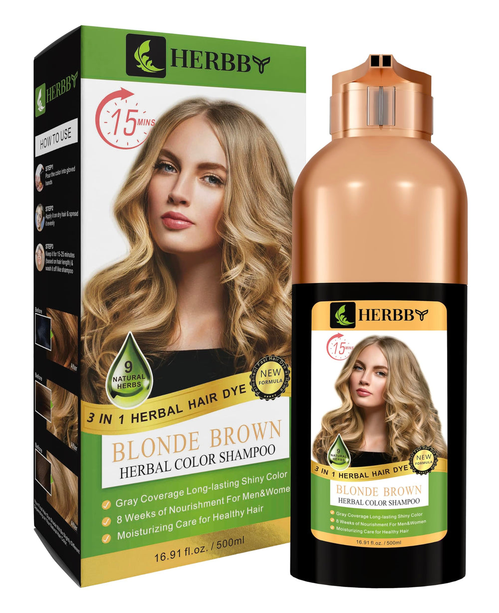 HERBBY color shades display shows 10 available hues