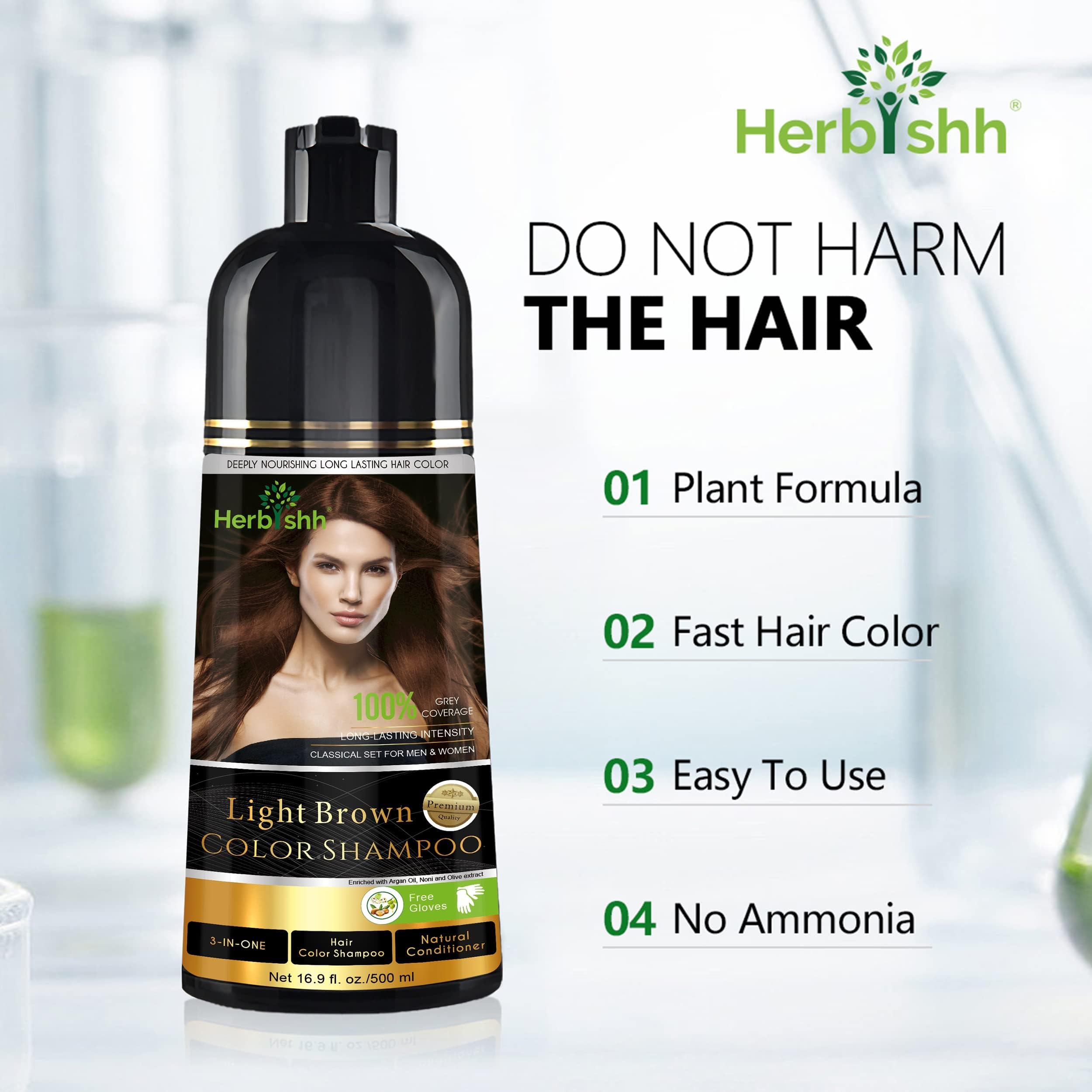 Herbishh olive oil formula adds softness and strength to color-treated hair