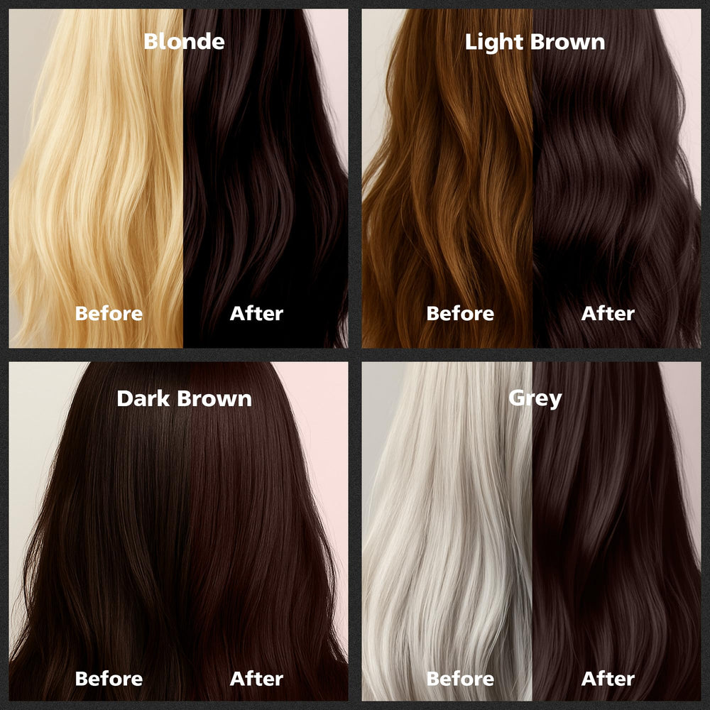 Herbishh mushroom tone restoration icon signaling natural color repair