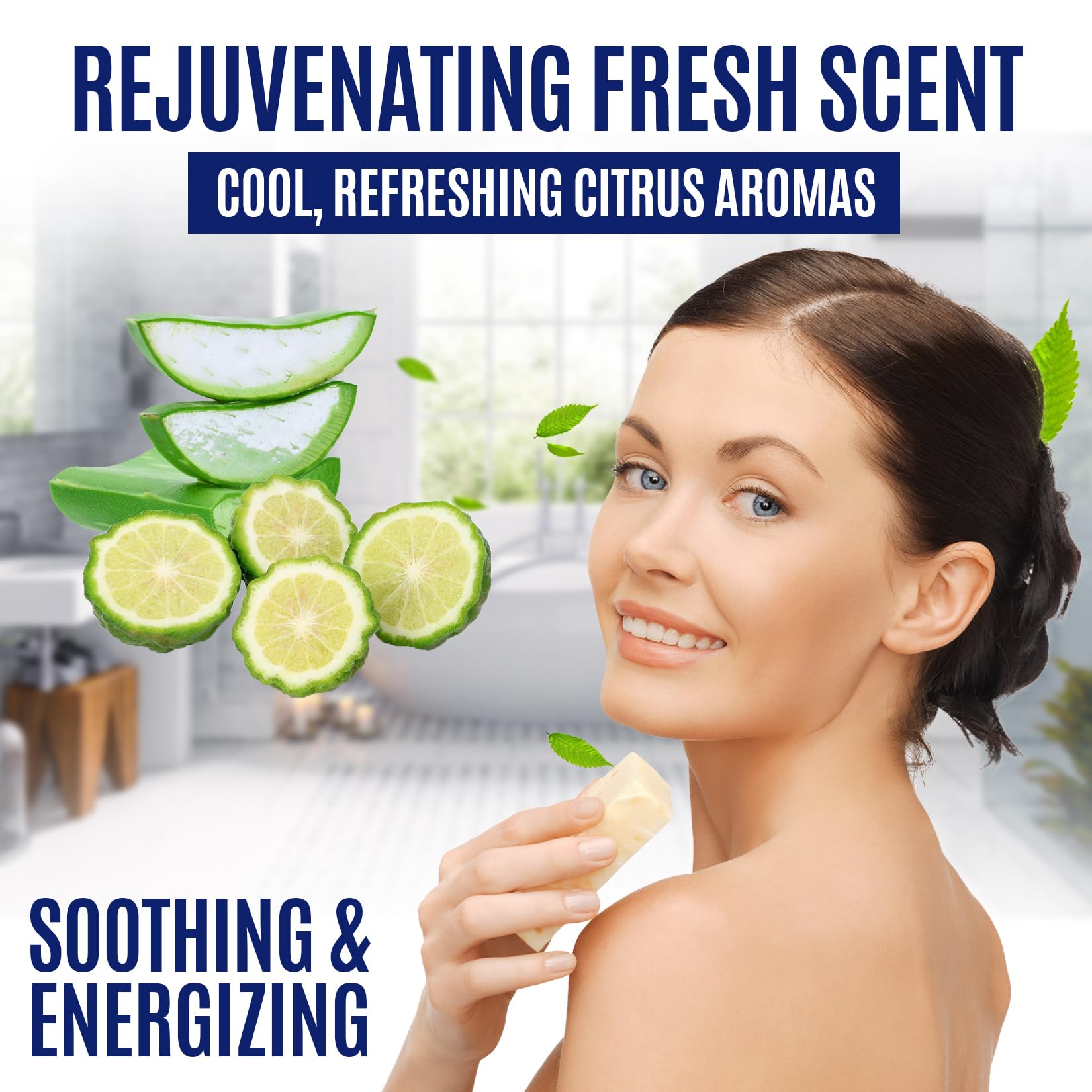 Herblov Pyrithione Zinc Soap Bar made in USA label supports quality and local production