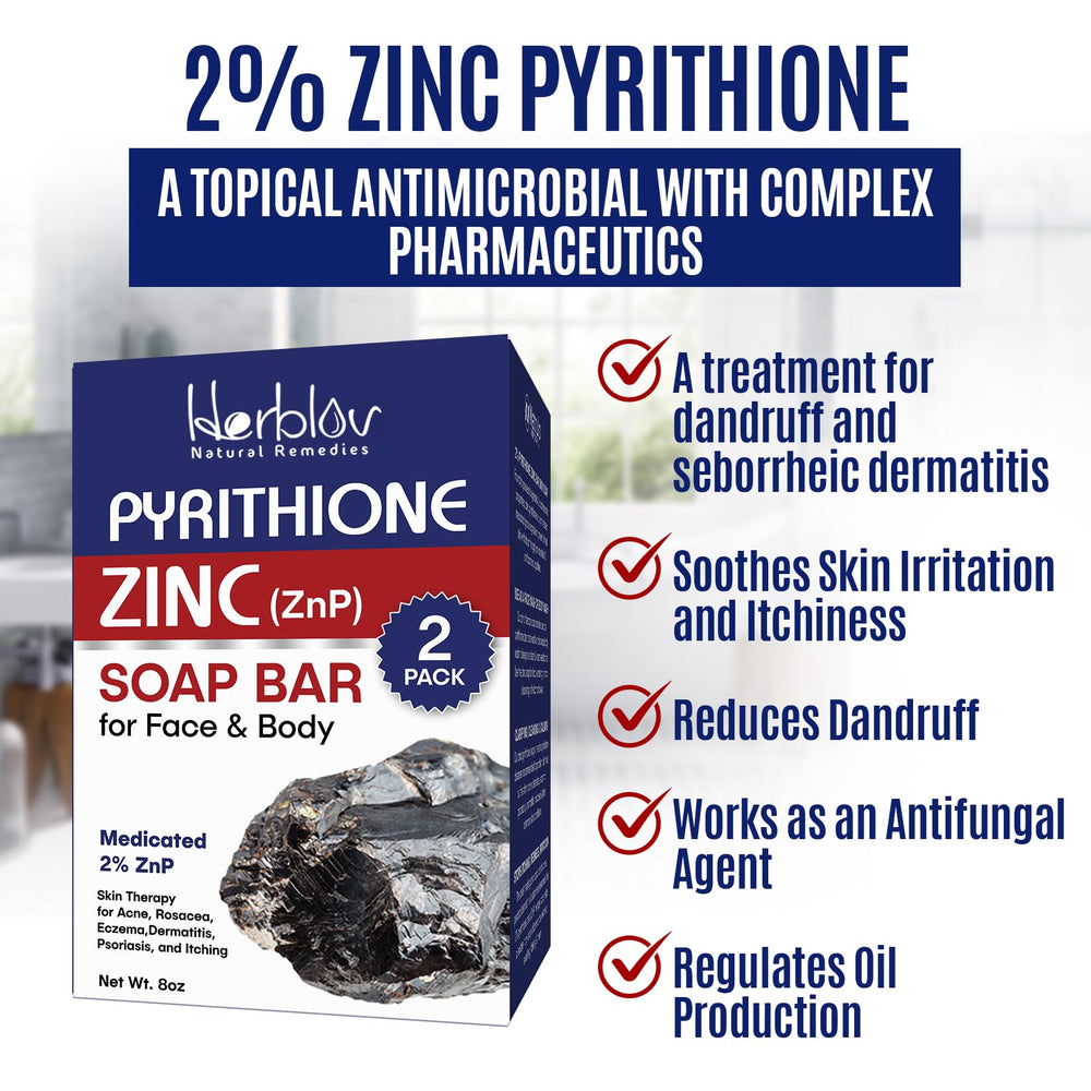 Herblov Pyrithione Zinc Soap Bar scent highlights bergamot citrus aromatics for a refreshing ritual