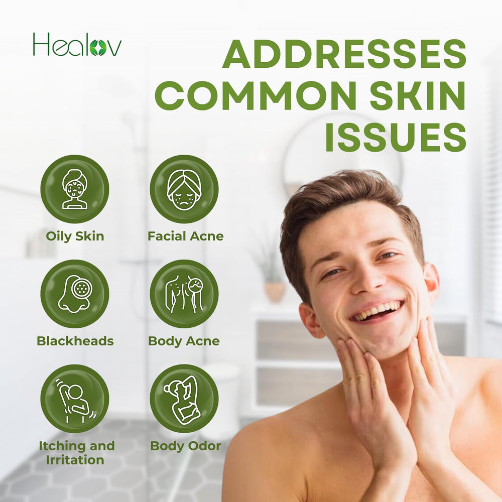 Herblov Tea Tree Face Wash aloe vera gel provides nourishing appearance.