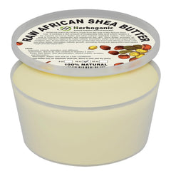 HERBOGANIC Ivory shea butter block for skin hydration