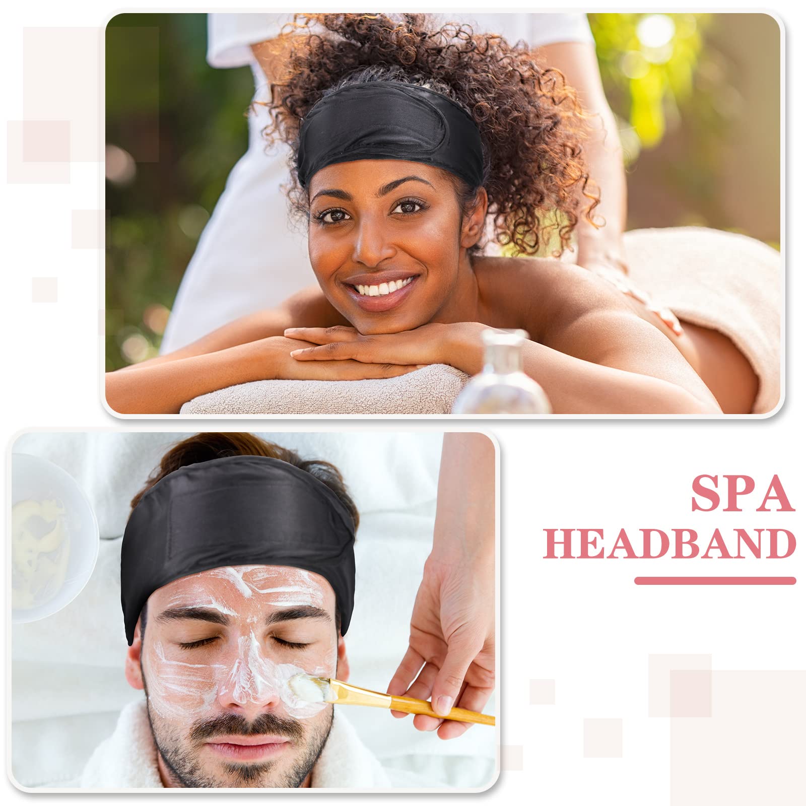 Hercicy evening routine headband adds soft satin luxury to home spa rituals.