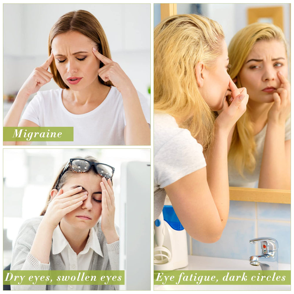 Hercicy jade eye mask fridge cooling use for summer