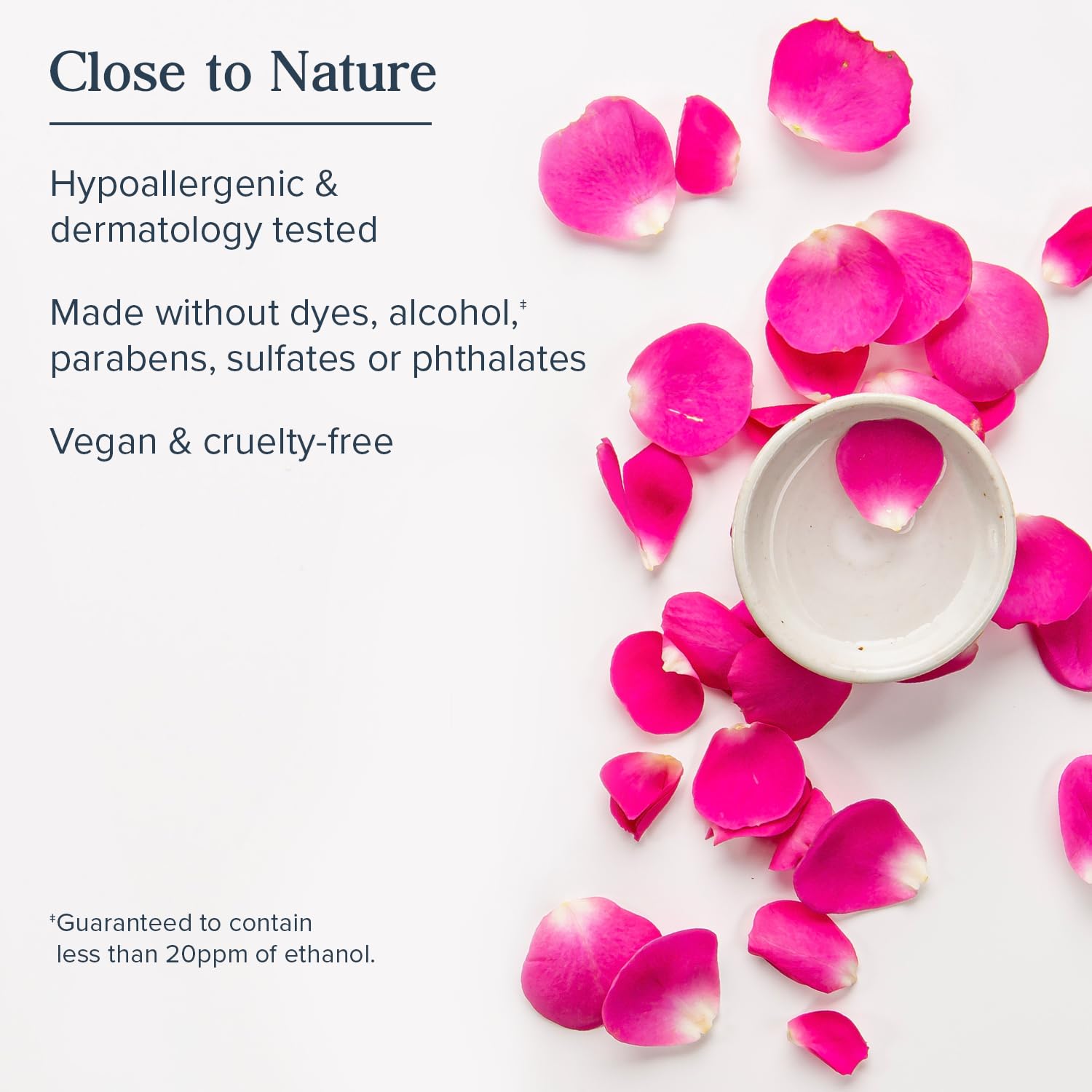 Heritage Store dyes-free and alcohol-free formulation for gentle use