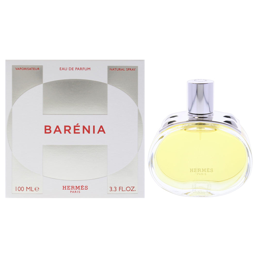 Hermès Barenia spray bottle front view, a daily luxury with leather and wood notes.