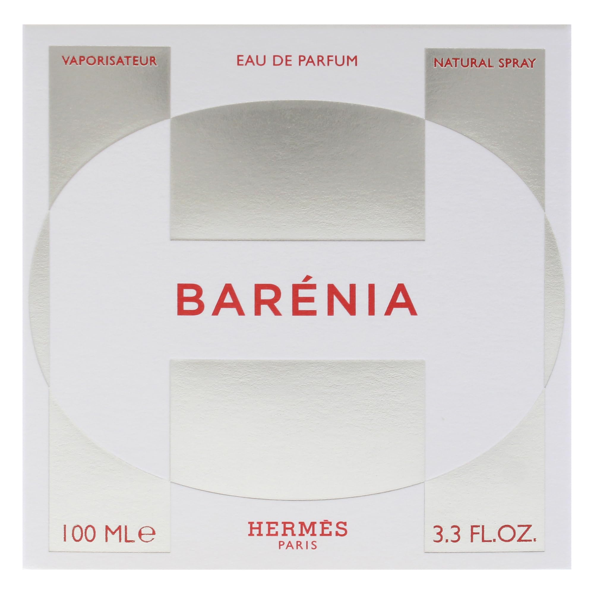 Hermès Barenia refill bottle supports sustainable, long-term use.