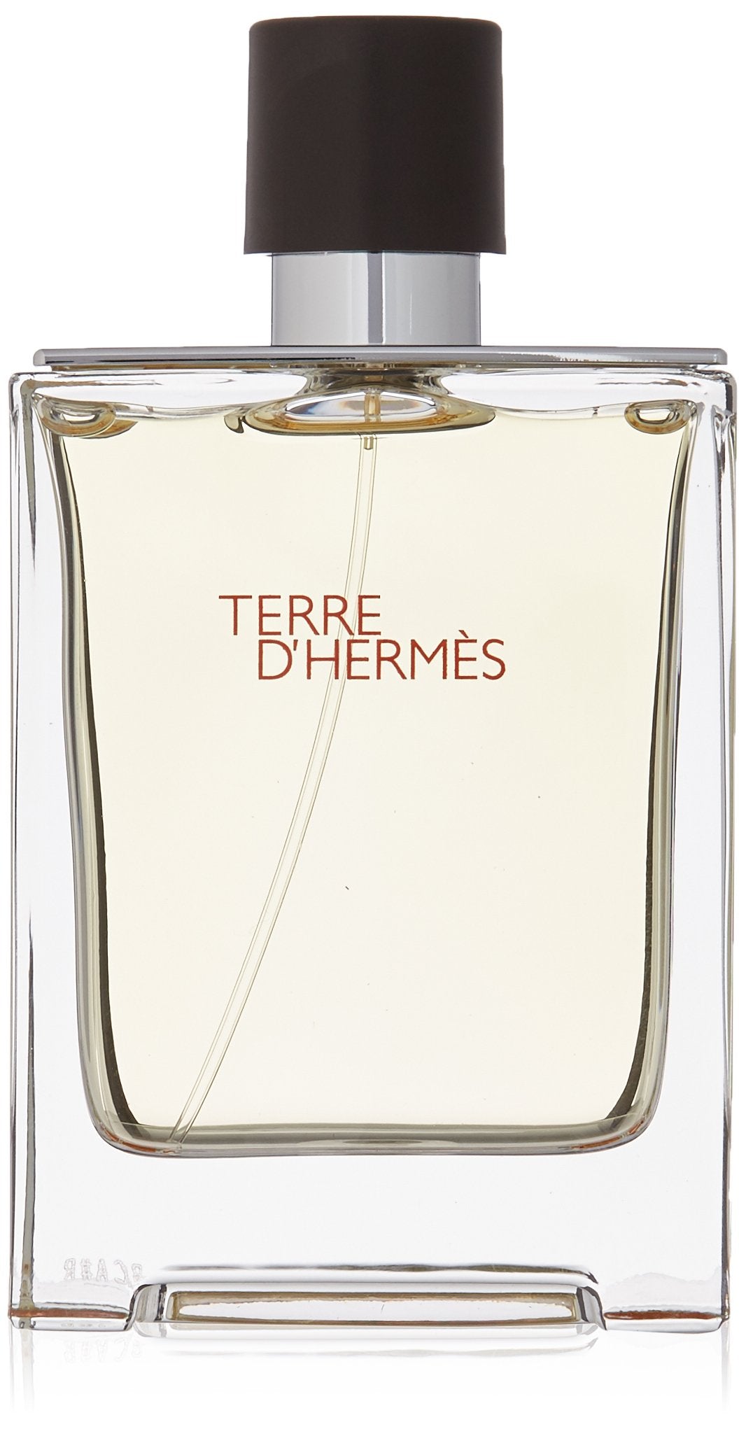 Hermes Terre d'Hermes eau de toilette spray bottle close-up for versatile daily wear.
