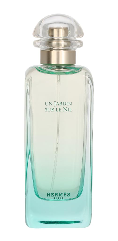 Hermès Un Jardin Sur Le Nil bottle side angle ideal for daytime outings.