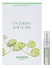 Hermès Un Jardin Sur Le Nil vial—travel-friendly fragrance for elegant everyday allure.