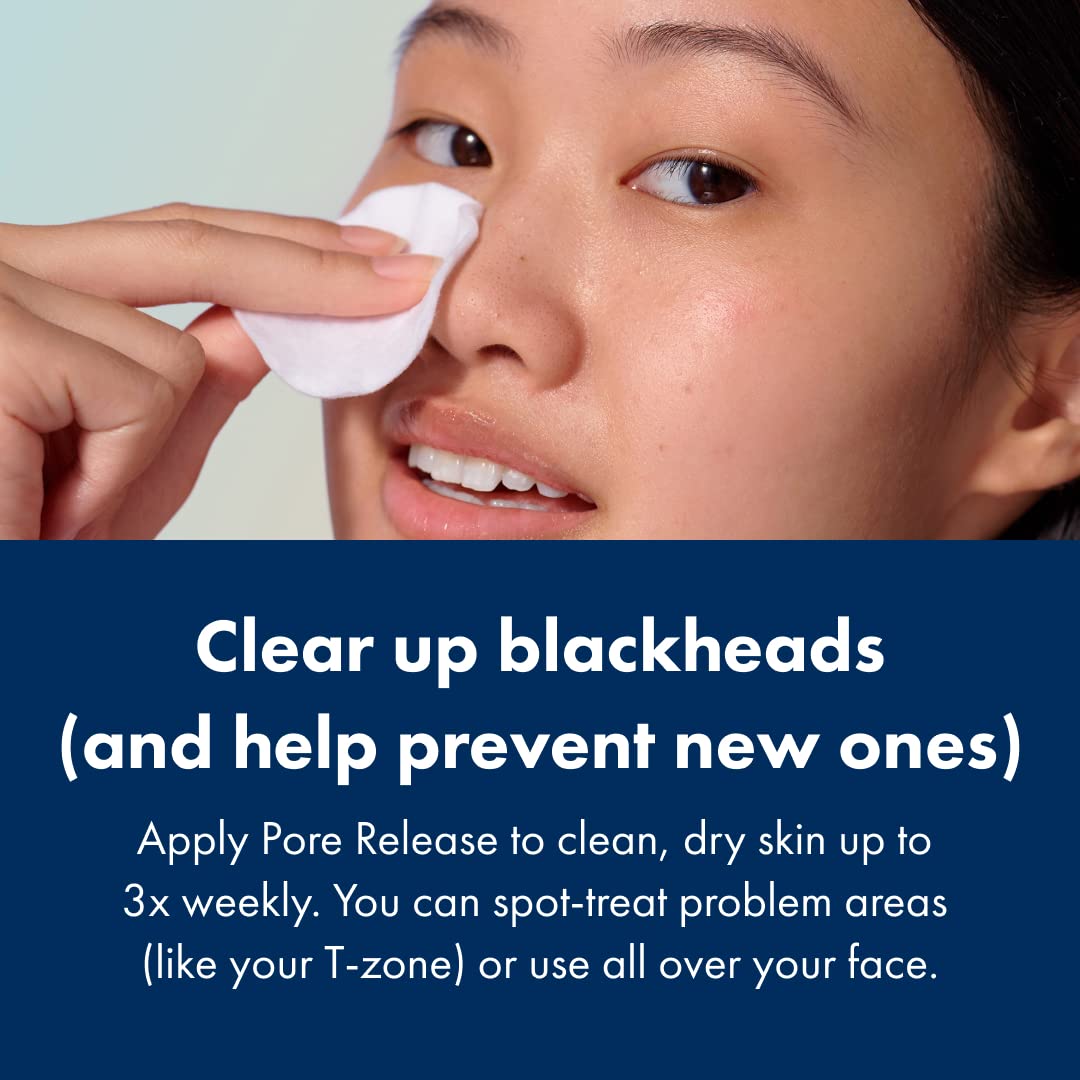 Hero Cosmetics Pore Release bottle close-up shows pour-ready design for easy use.