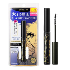Heroine Make Clear Mascara Base curve brush closeup for precise application