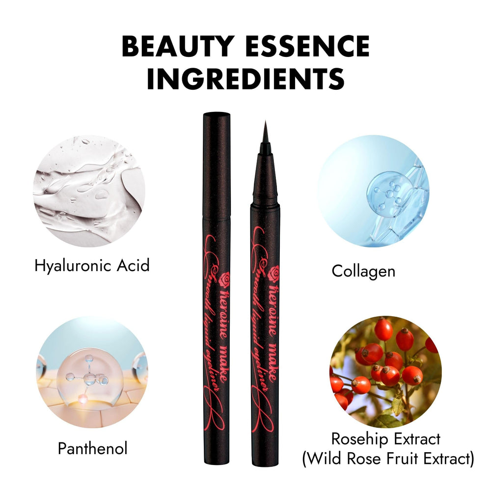 Heroine Make hypoallergenic eyeliner with aloe vera and rosehip for sensitive eyes