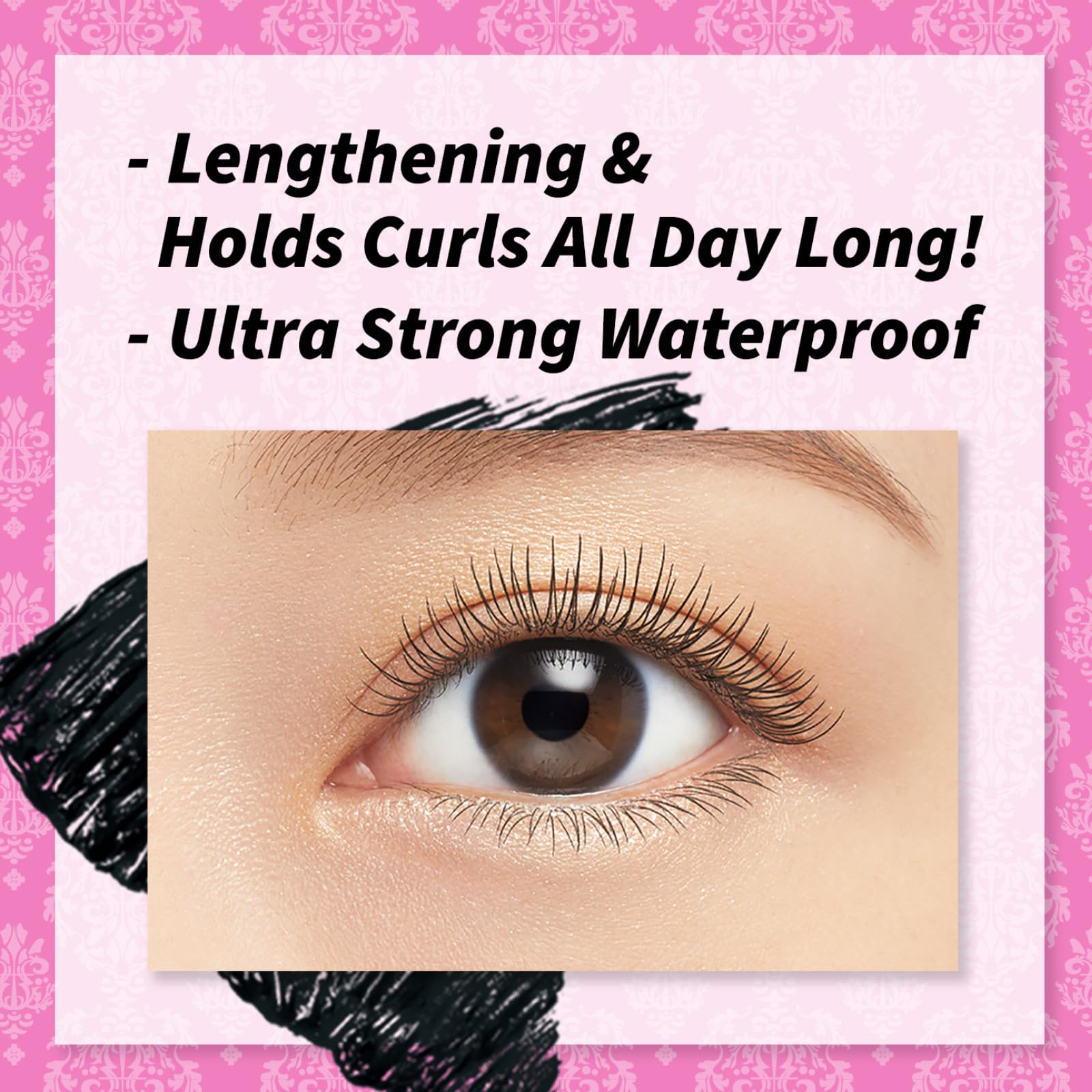 Heroine Make brush-detail highlights precise definition without clumps